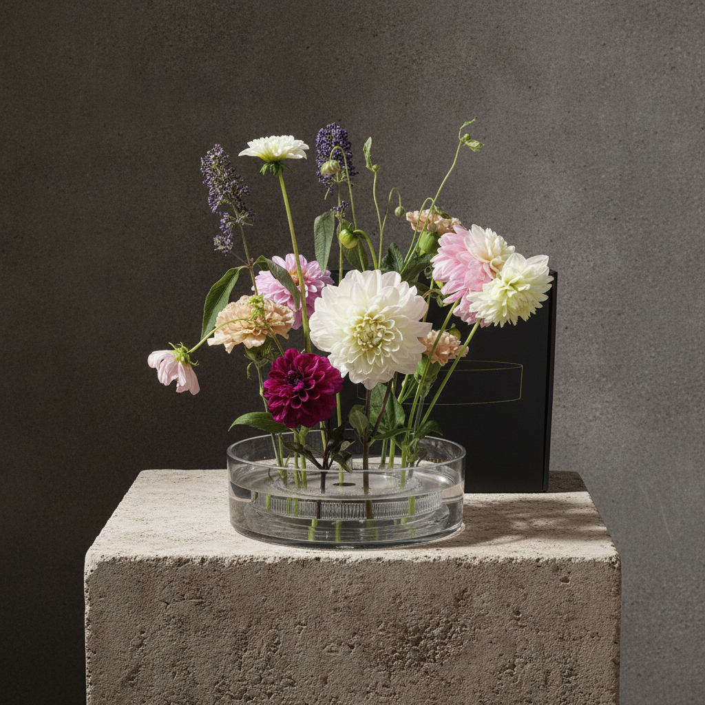 Acryl Zylindervase – Groß –