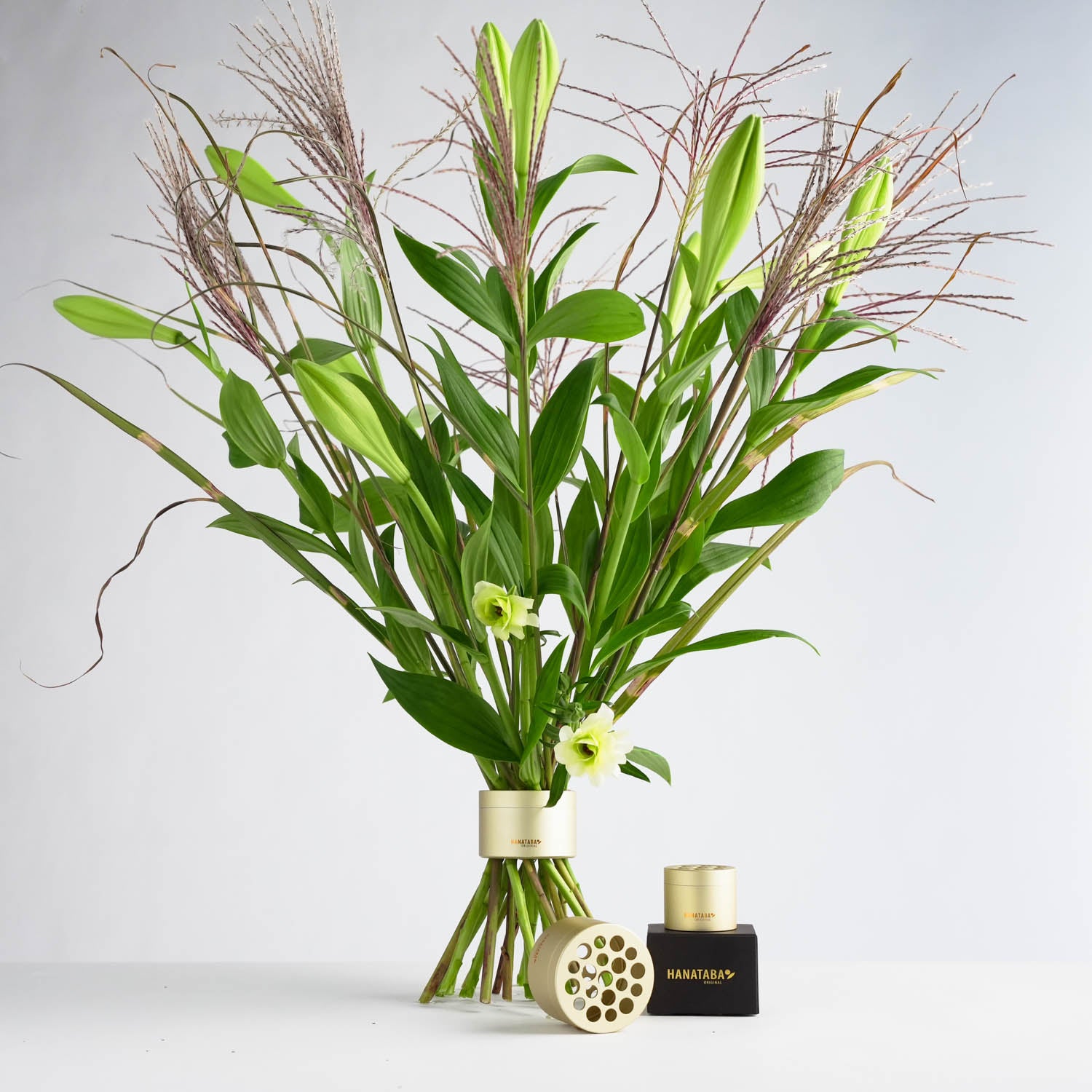 Bouquet Twister: Hanataba Champagne Gold - Flower Arrangement Tool