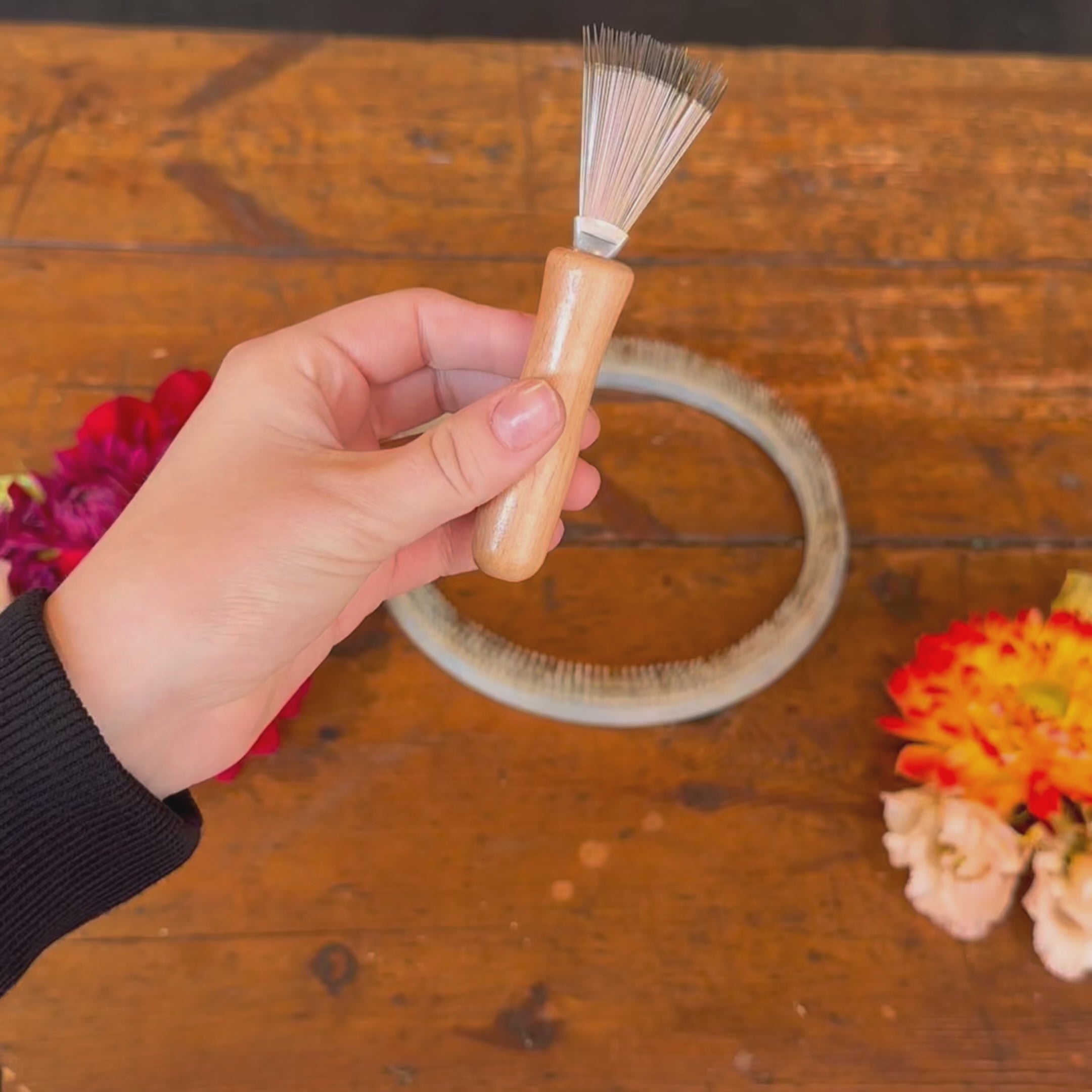 Kenzan Rake - Keep Your Flower Frogs Clean – Hanataba.co